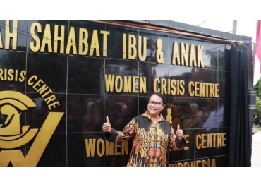 Menteri Yohana Resmikan Rumah Sahabat Perempuan dan Anak